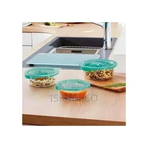 Transparent Mixing Salad Dessert Bowl Set for Refrigerator