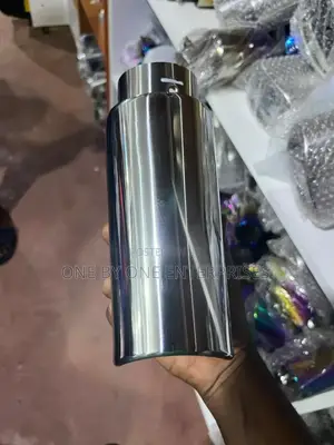 Exhaust Tip Double Wall Rolled Resonated Stainless Steel