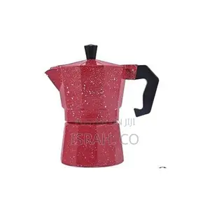Red Moka Coffee Pot