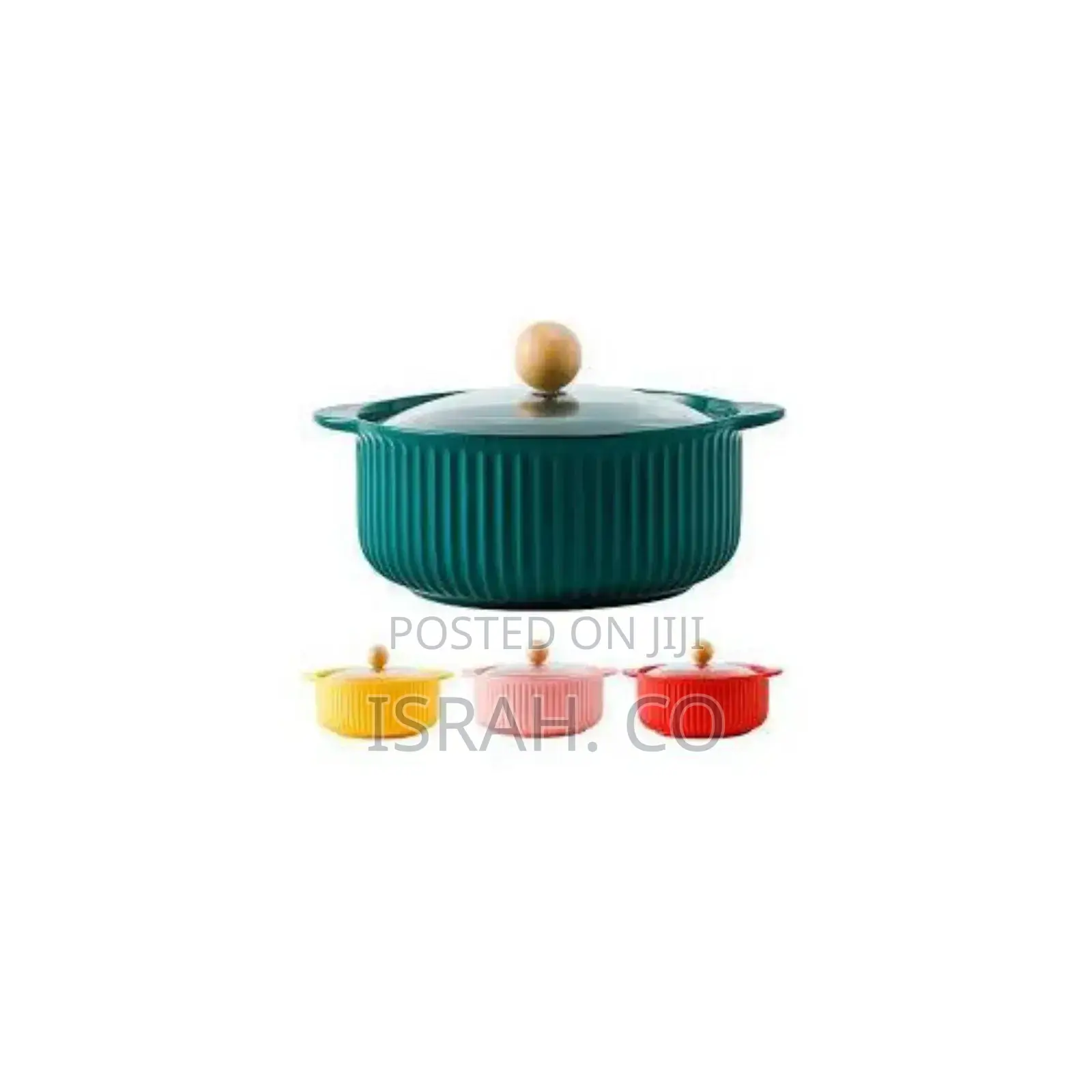 3 Pieces of 1200ml Salad Bowl Ceramic Kitchen Cooking Bowl