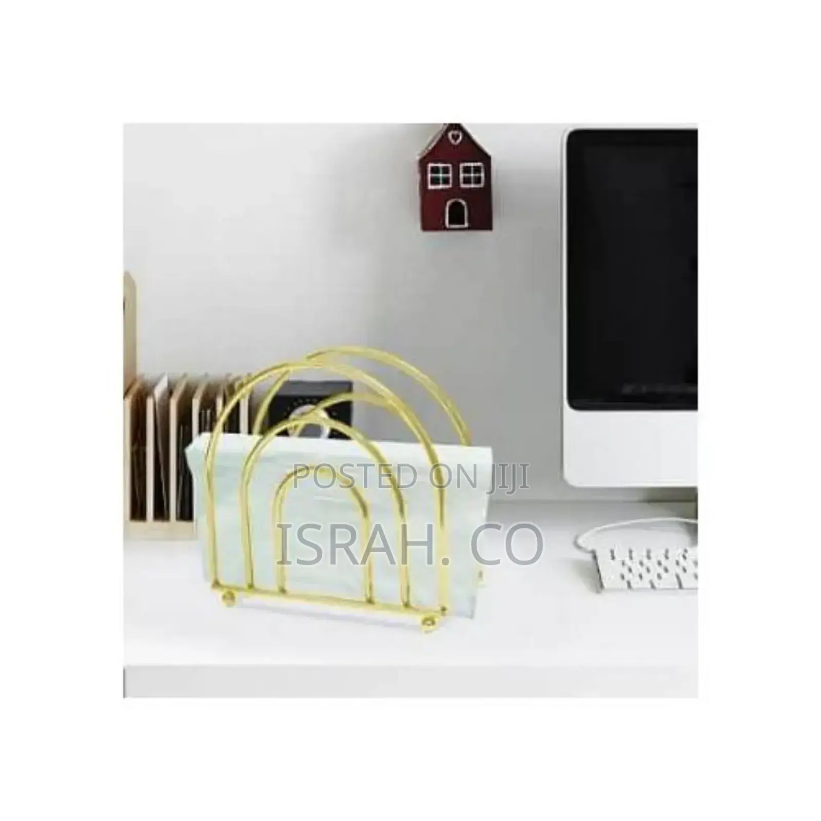 Outdoor Durable Storage Satin Nickel Napkin Holder