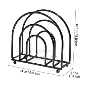 Photo - Vertical Napkin Holder Black