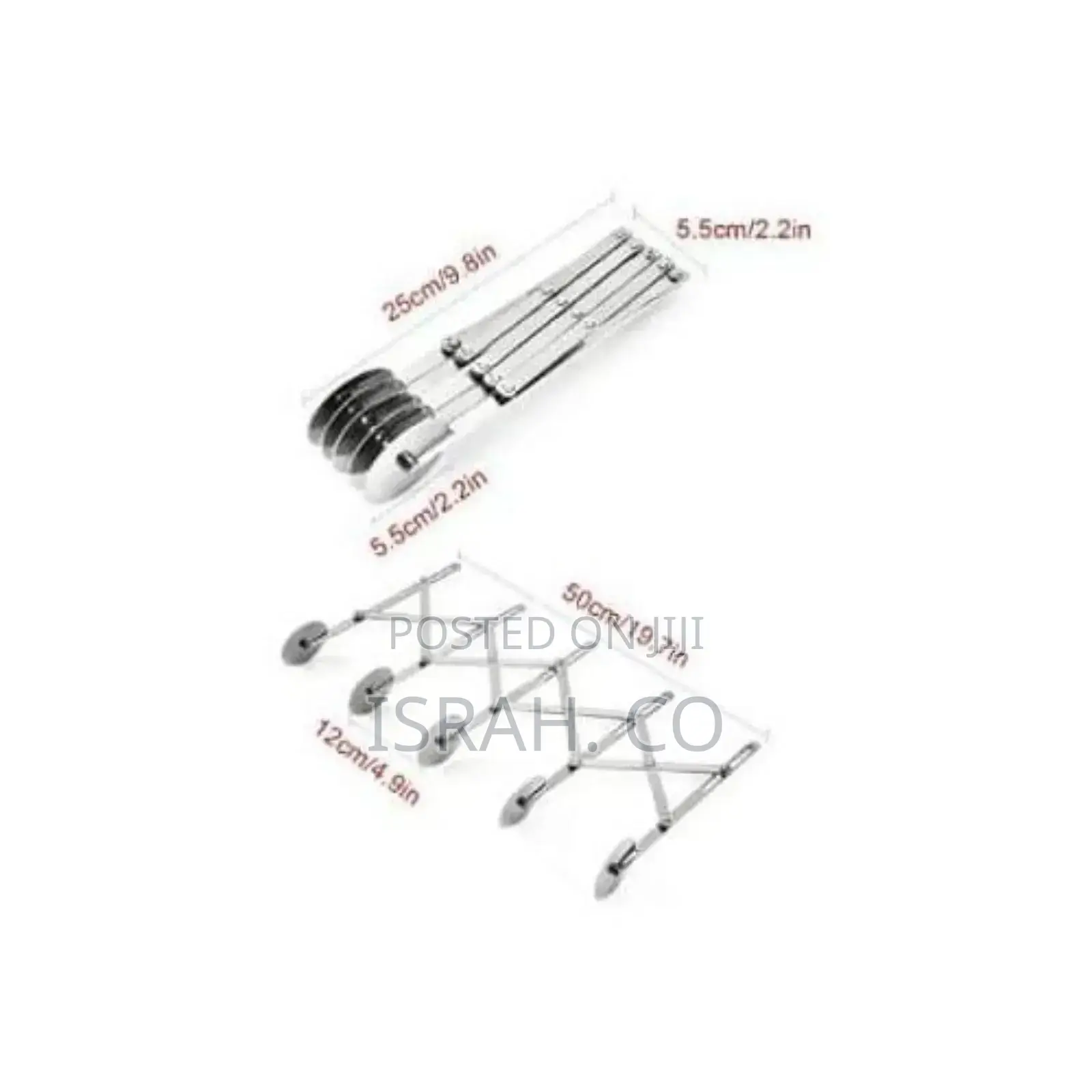 Baking 5 Wheel Pastry Pizza Cutter, Extender Stainless Steel