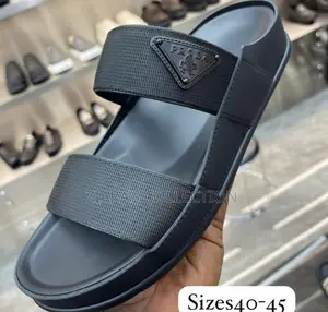 Black Prada Sandals