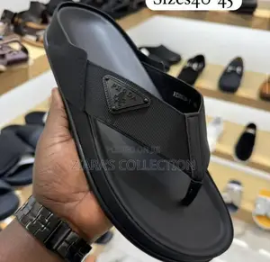 Black Prada Sandals