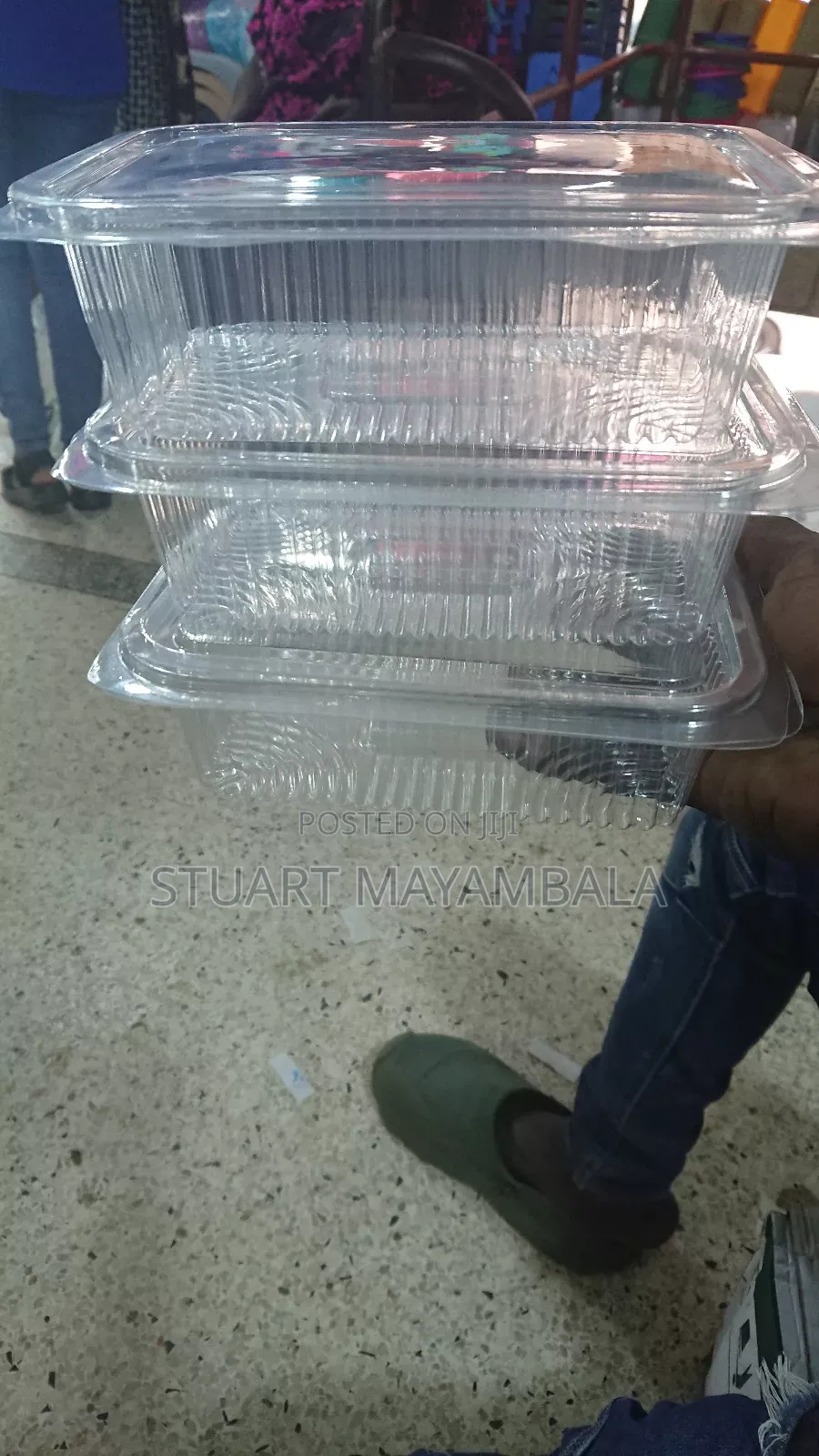 Disposable Cookie Container