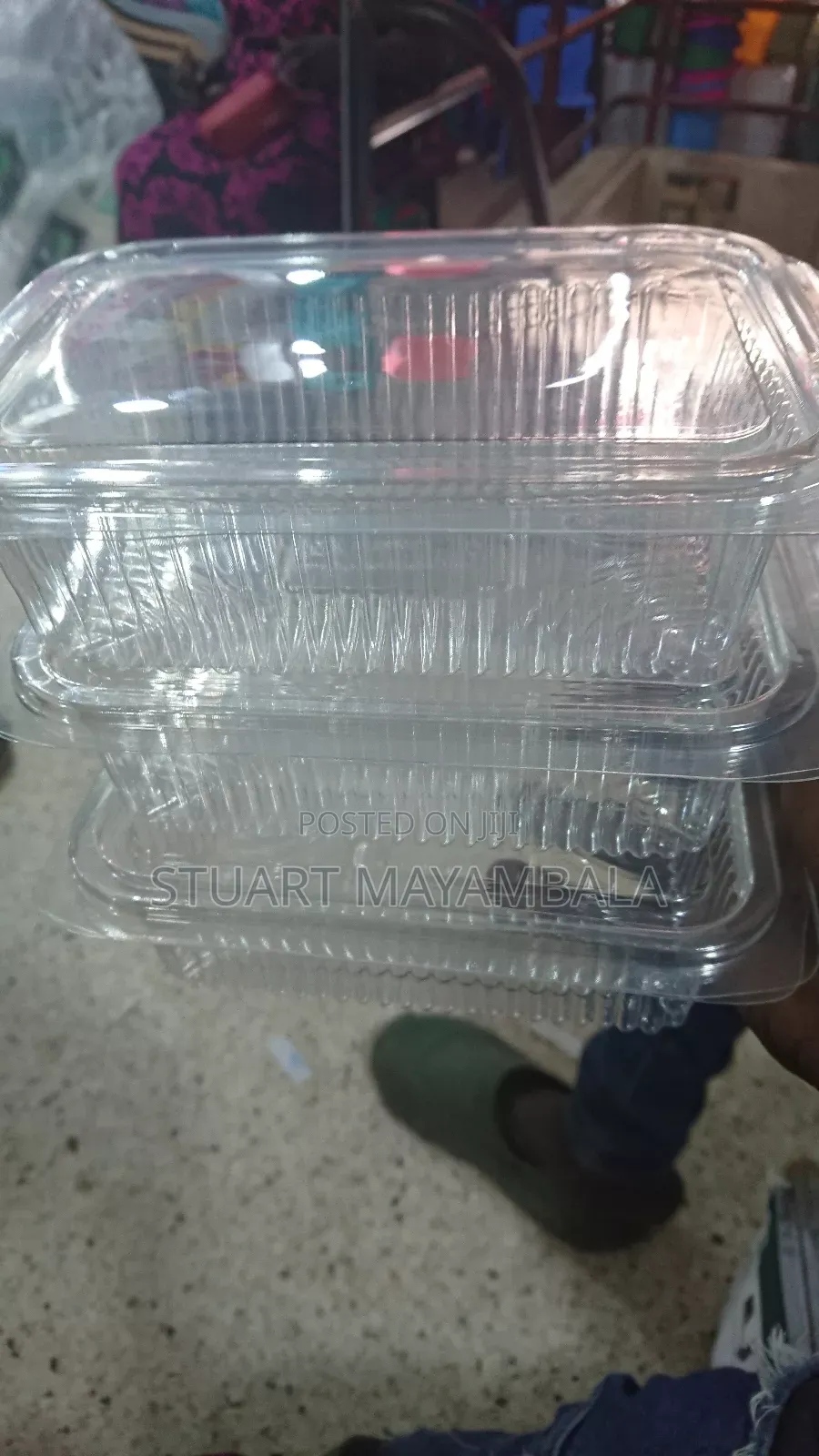 Disposable Cookie Container