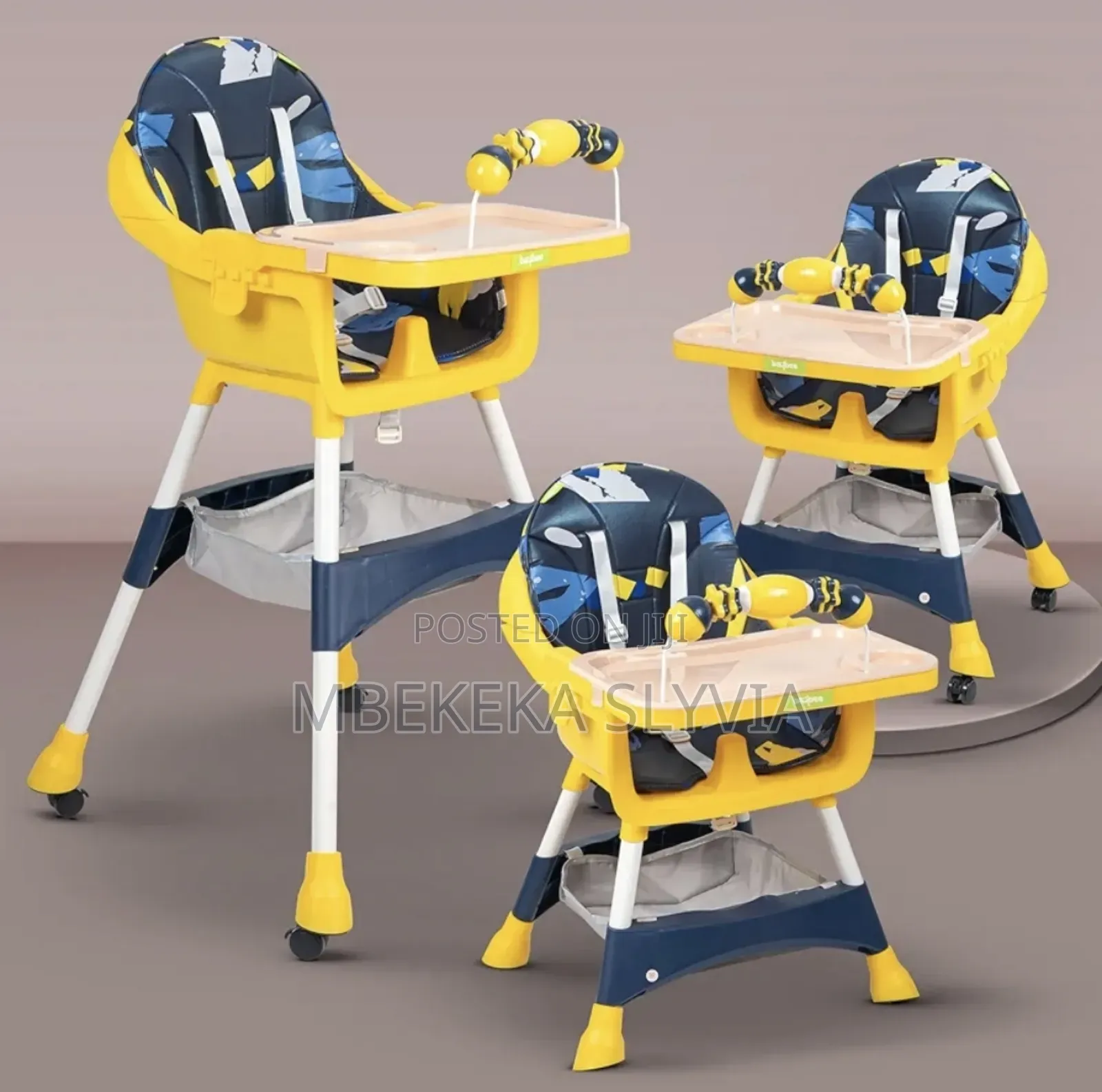 Baby High Feeding Chair Set/3-in-1feeding Chair Kid's Furnit
