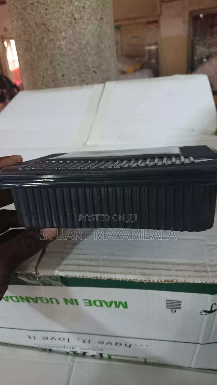 Disposable Black Container