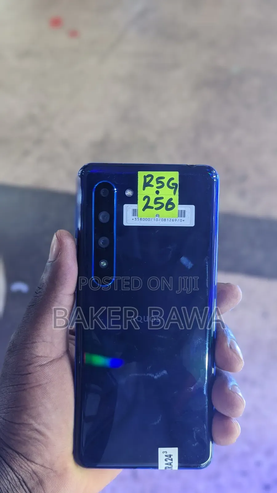 Sharp Aquos R5G 256 GB Black