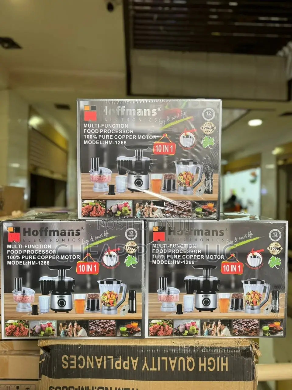 1.8l Hoffman Multifunctional Cell Wall Food Processor Hm126