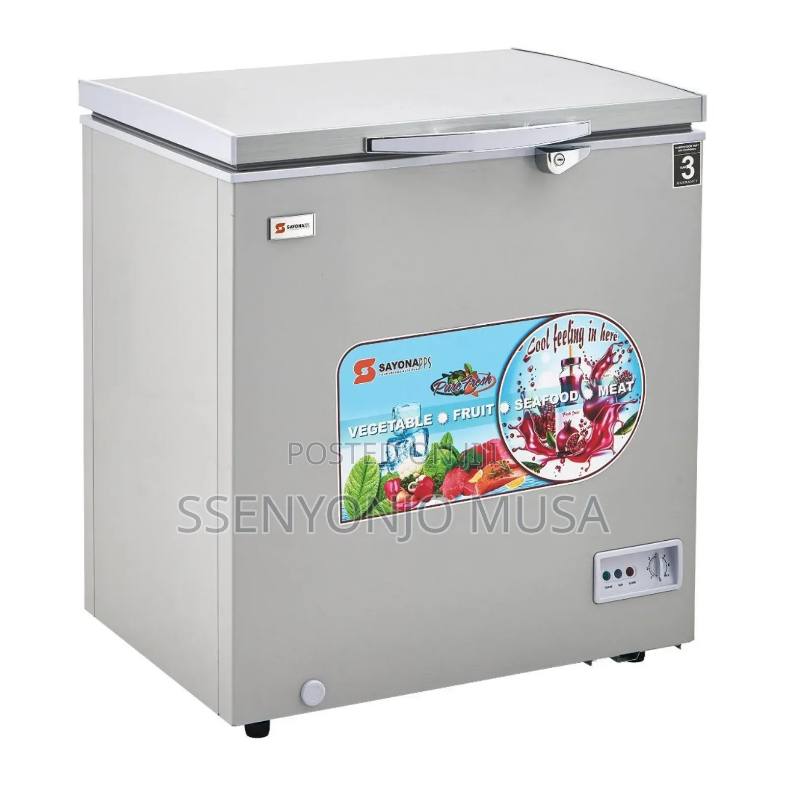 Sayona 190l Chest Freezer - Model 2545