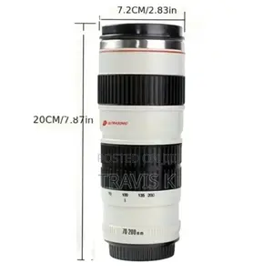 Camera Lens Insulated Coffee Mug