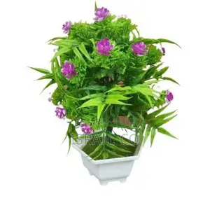 Artificial Flower Pot and Flowers