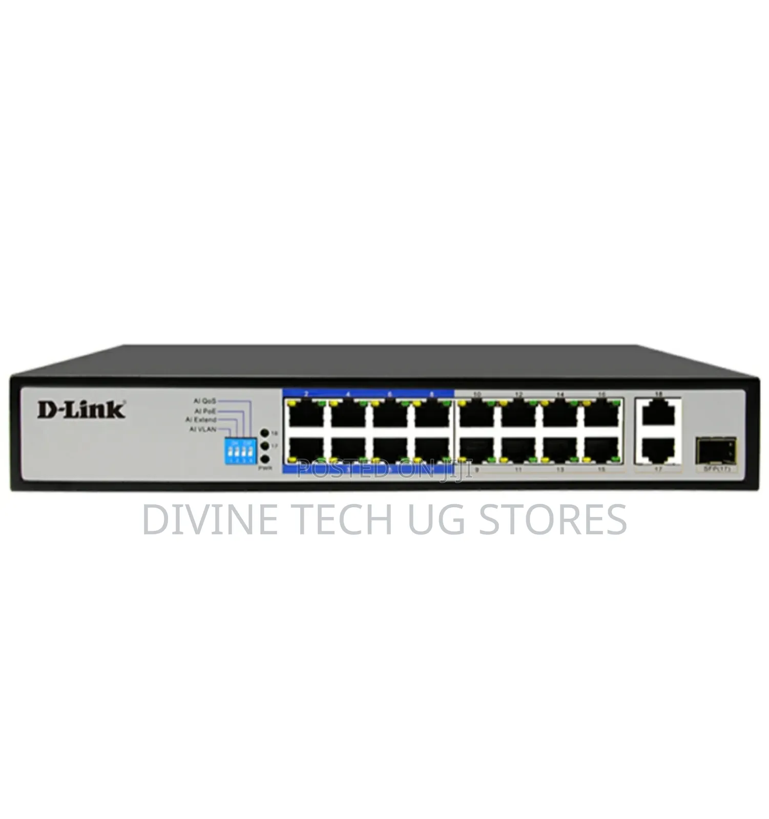 16 Ports D-Link Poe Switch, Dlink Poe Switch