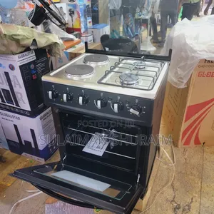 Photo - Globalstar 50*50 2 Gas Burners, 2 Electric Hotplates Cooker