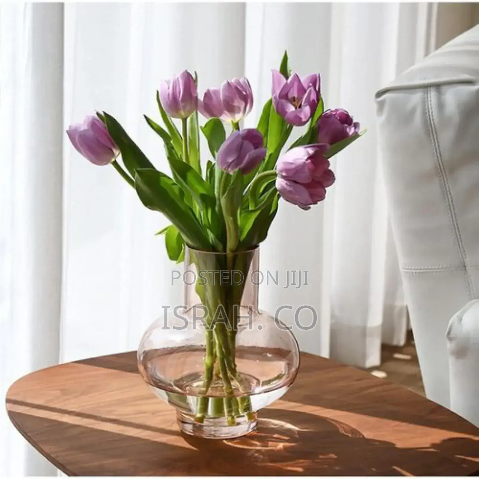 Home Decor Vase Flower Vase for Home Decor, Clear