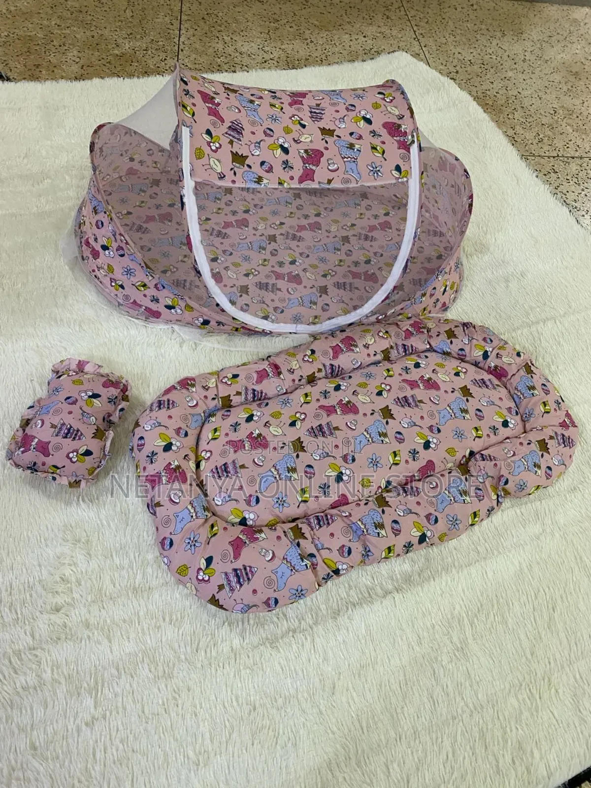 Baby Net With Mattress and Pillow