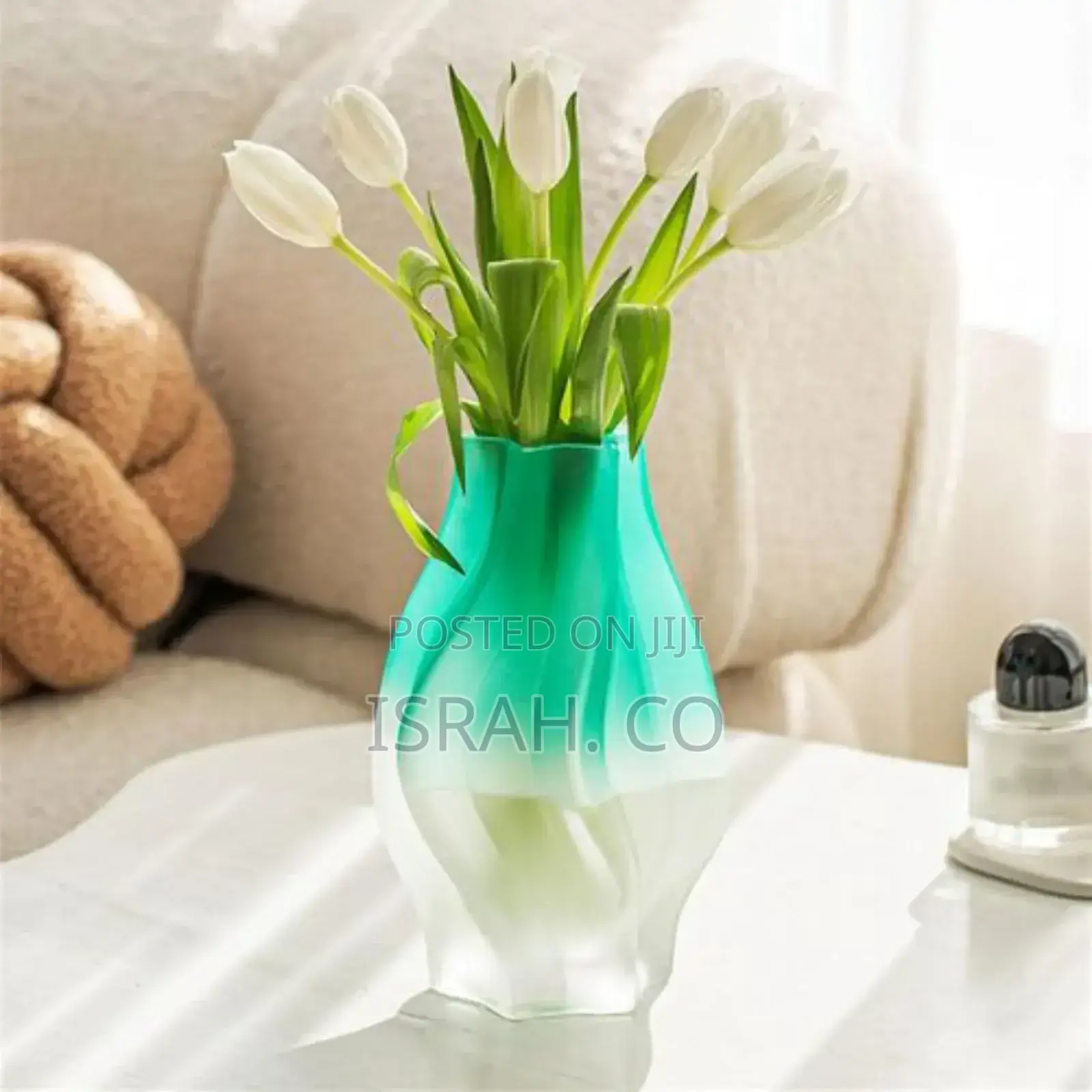 Modern Art Twists Ceramic Flower Vase,