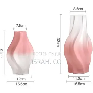 Modern Art Twists Ceramic Flower Vase,