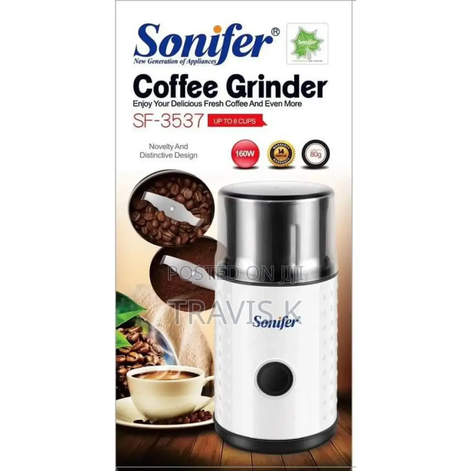 Sonifer Spice, Nuts, Coffee Grinder