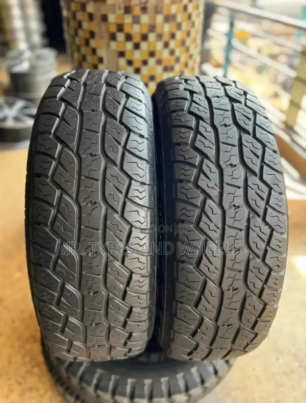 It's 265 70 R16 Used Ilink the Authorised Tires Bt Still Gd