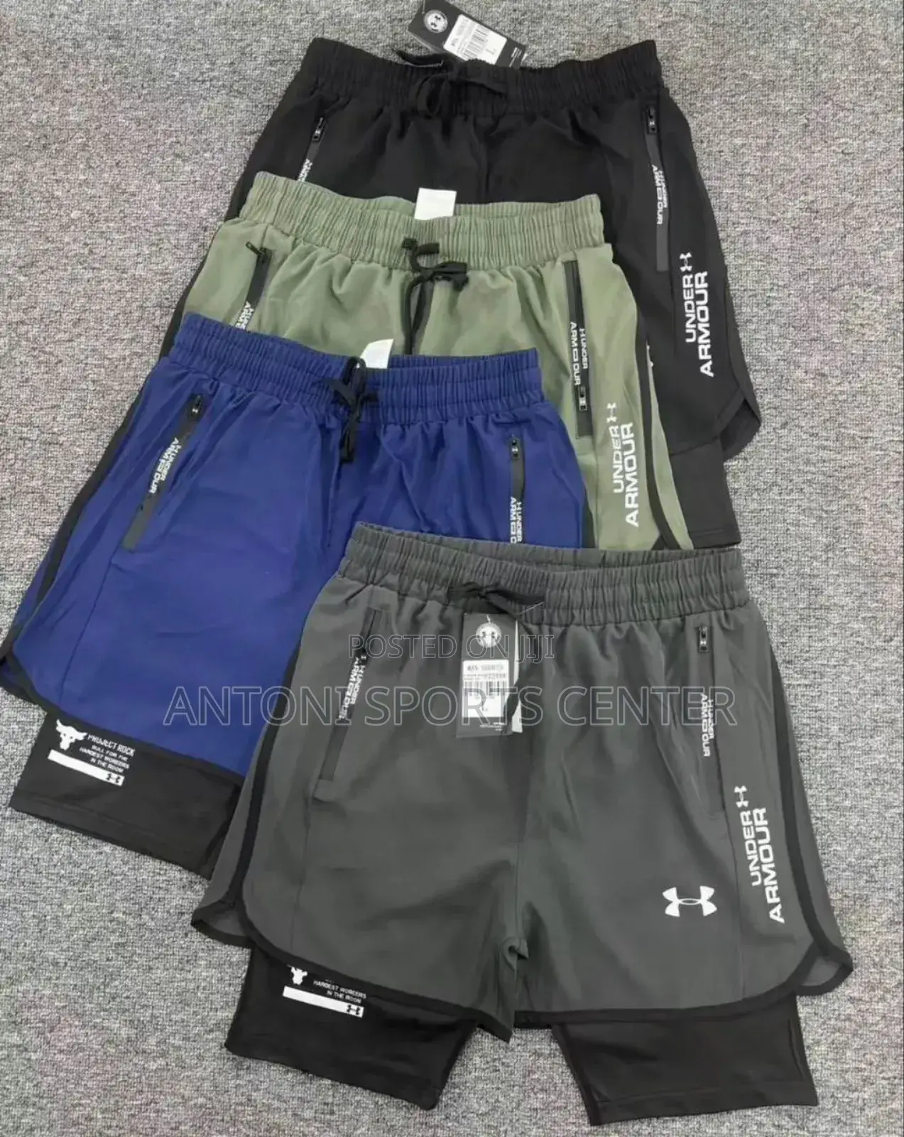 Gym Shorts Two in One
