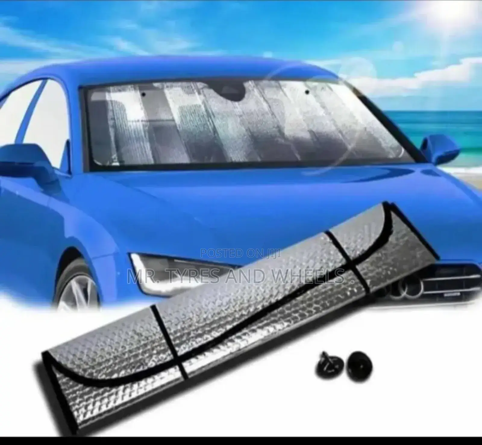 It Protects the Car Mirror From Sunshine .