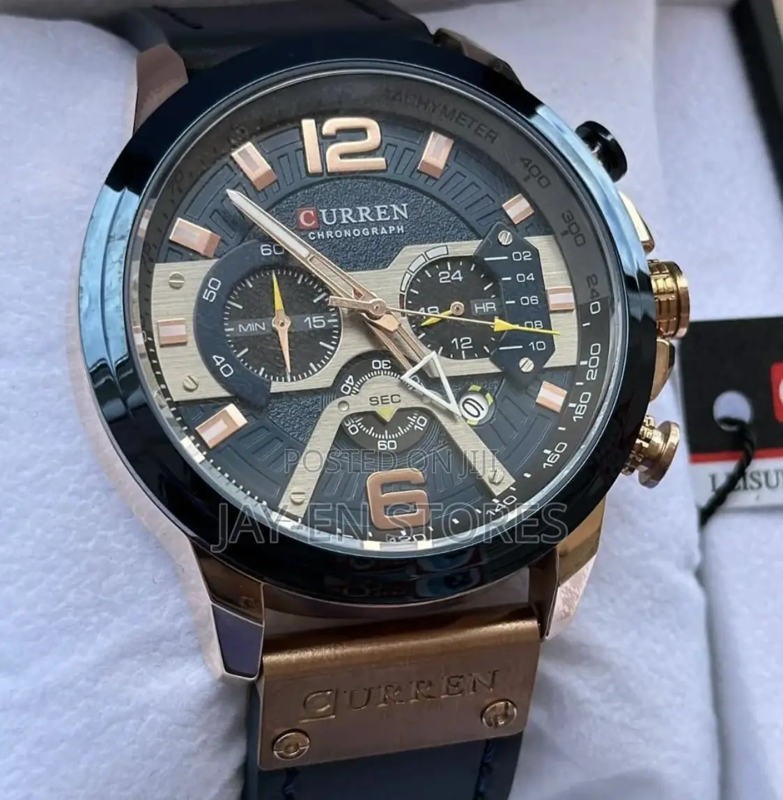 Curren Tachymetre Watch