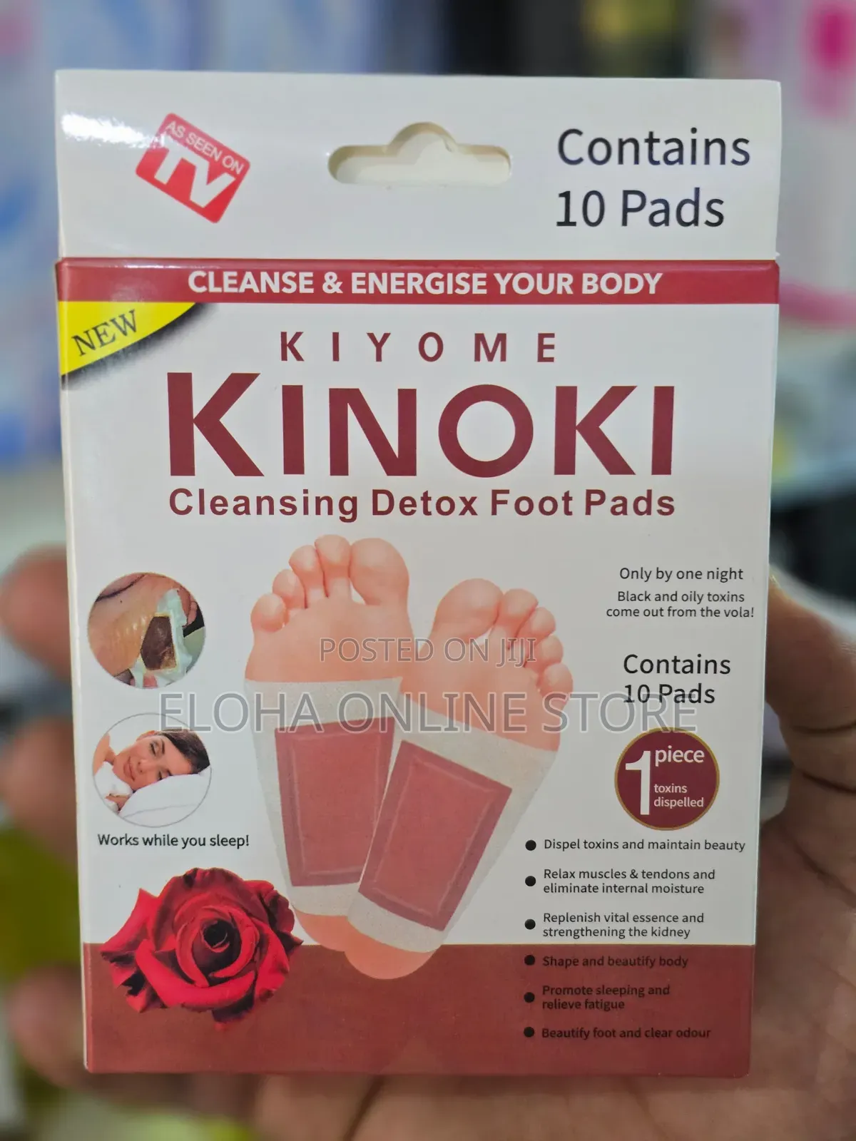 Kinoki Cleansing Detox Foot Pads Are