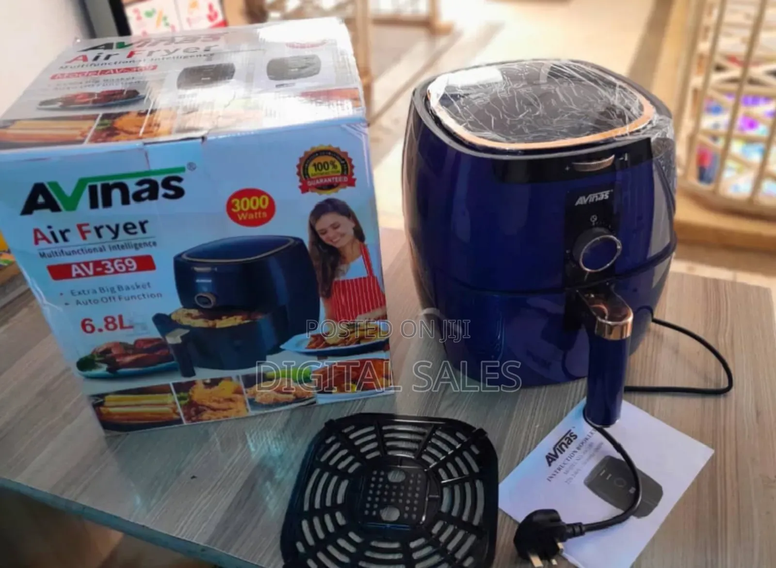 Avinas Digital Electric Air Fryer 6.8l