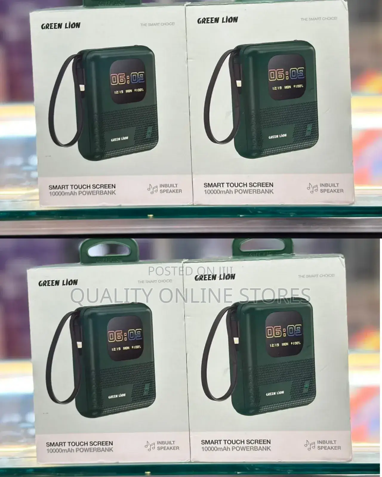 Smart Touch Screen Power Bank