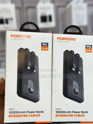 Black Porodo Power Bank