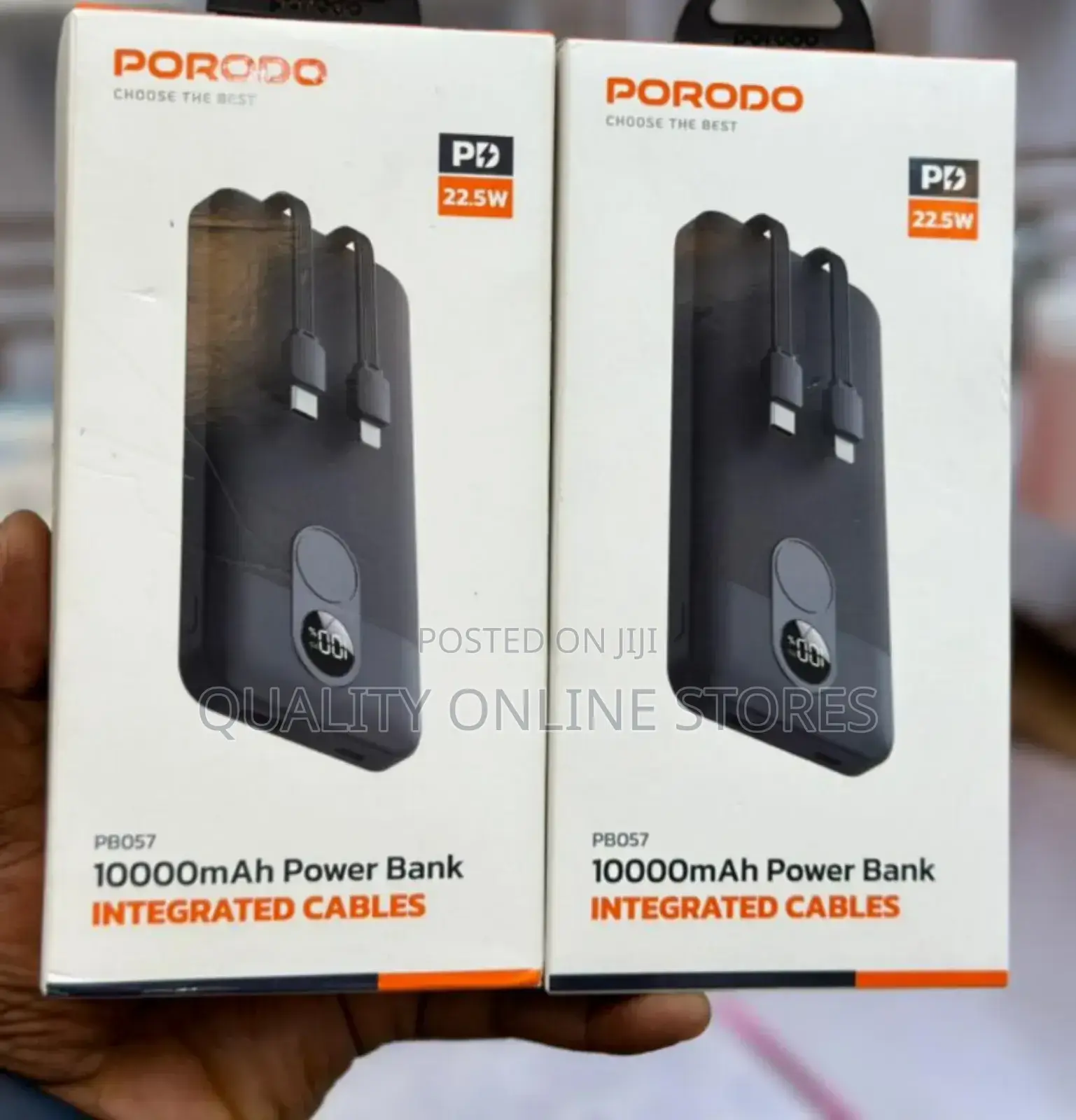 Black Porodo Power Bank