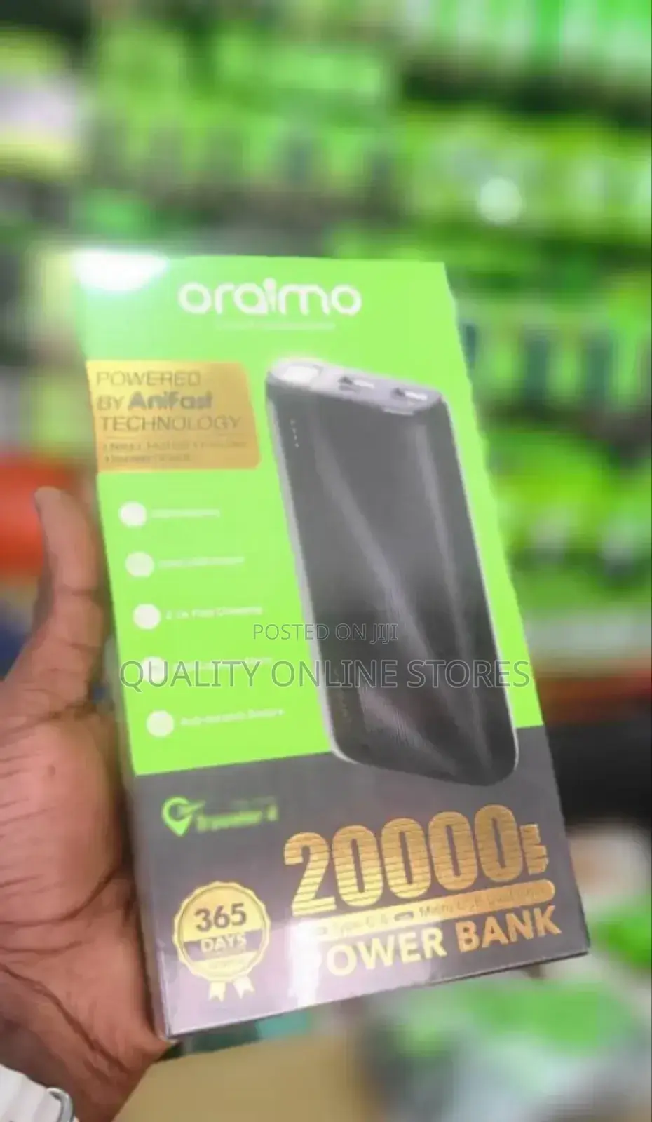 Oriamo Power Bank 20000mah