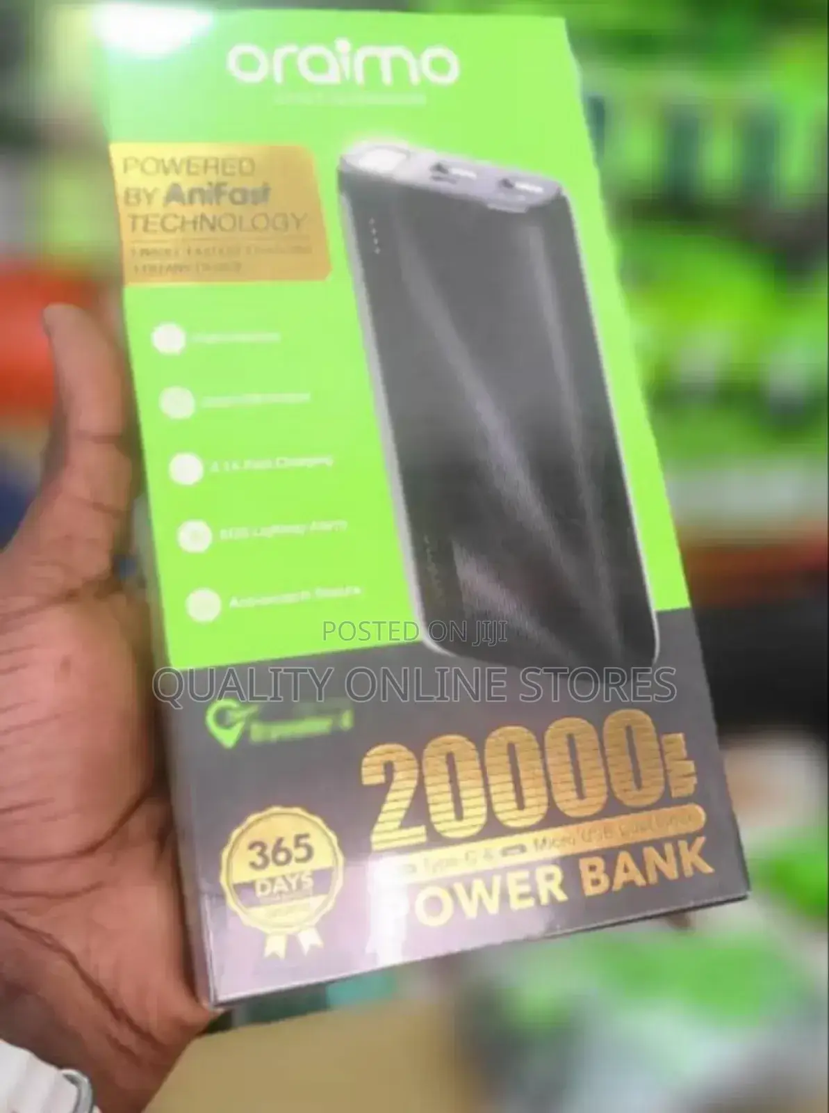 Oriamo Power Bank 20000mah