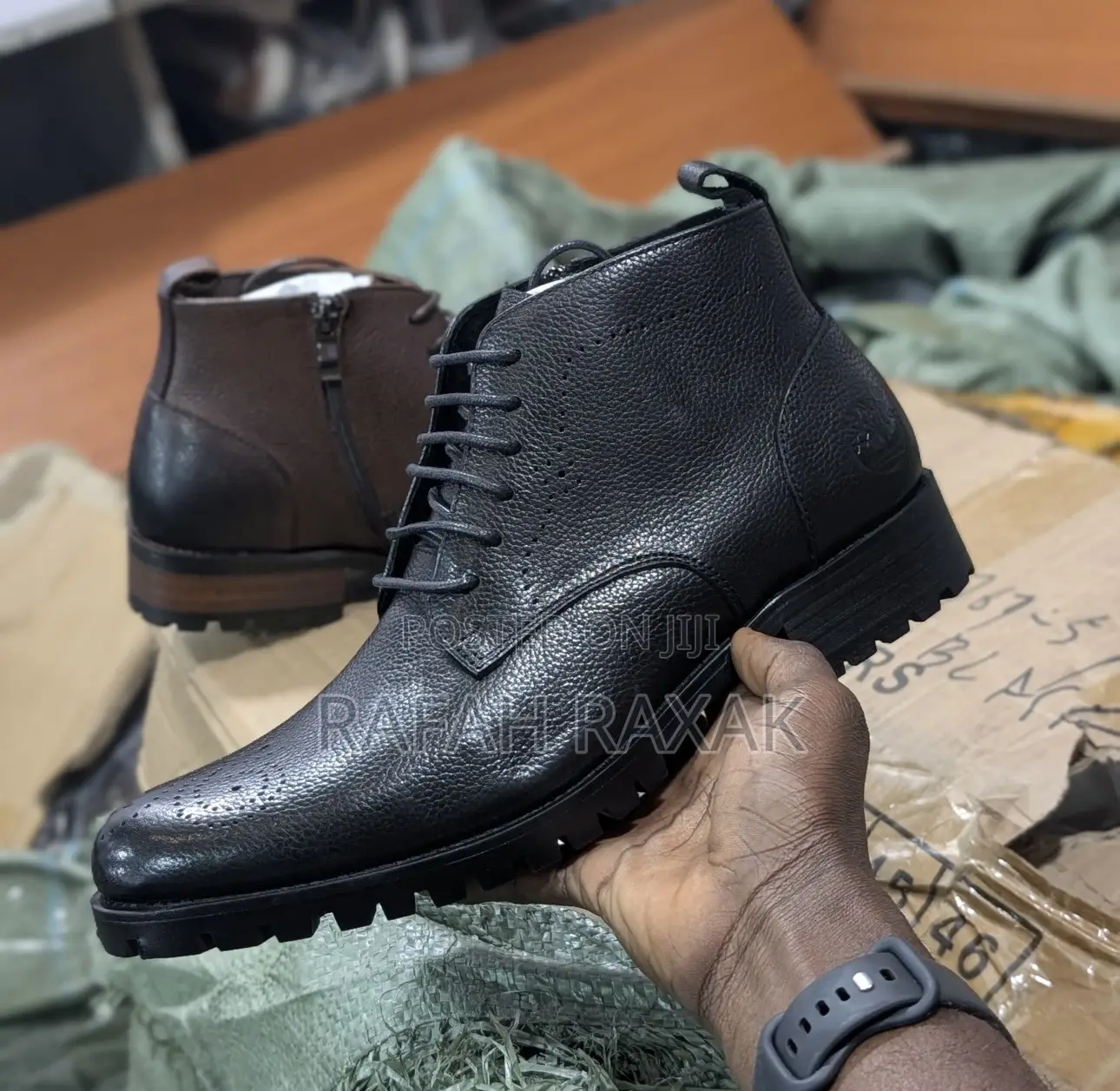 Original Black Zip Timberland Gentle Lace Up Ankle Boots