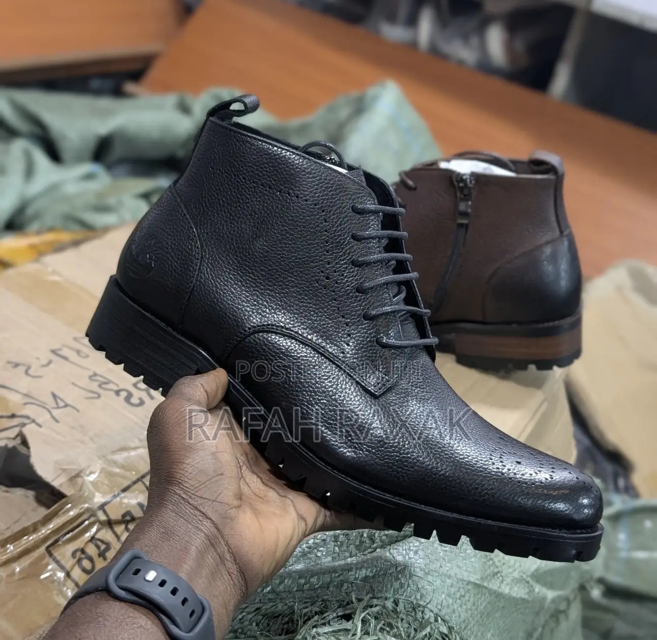 Original Black Zip Timberland Gentle Lace Up Ankle Boots