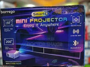 New Borrego Smart 6 Mini Projector