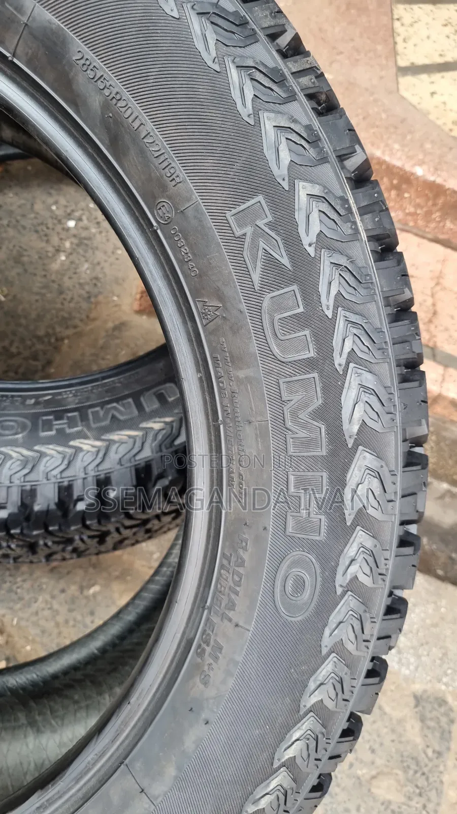 285/55r20 Road Venture Kuhmo Foreign Used Tyres