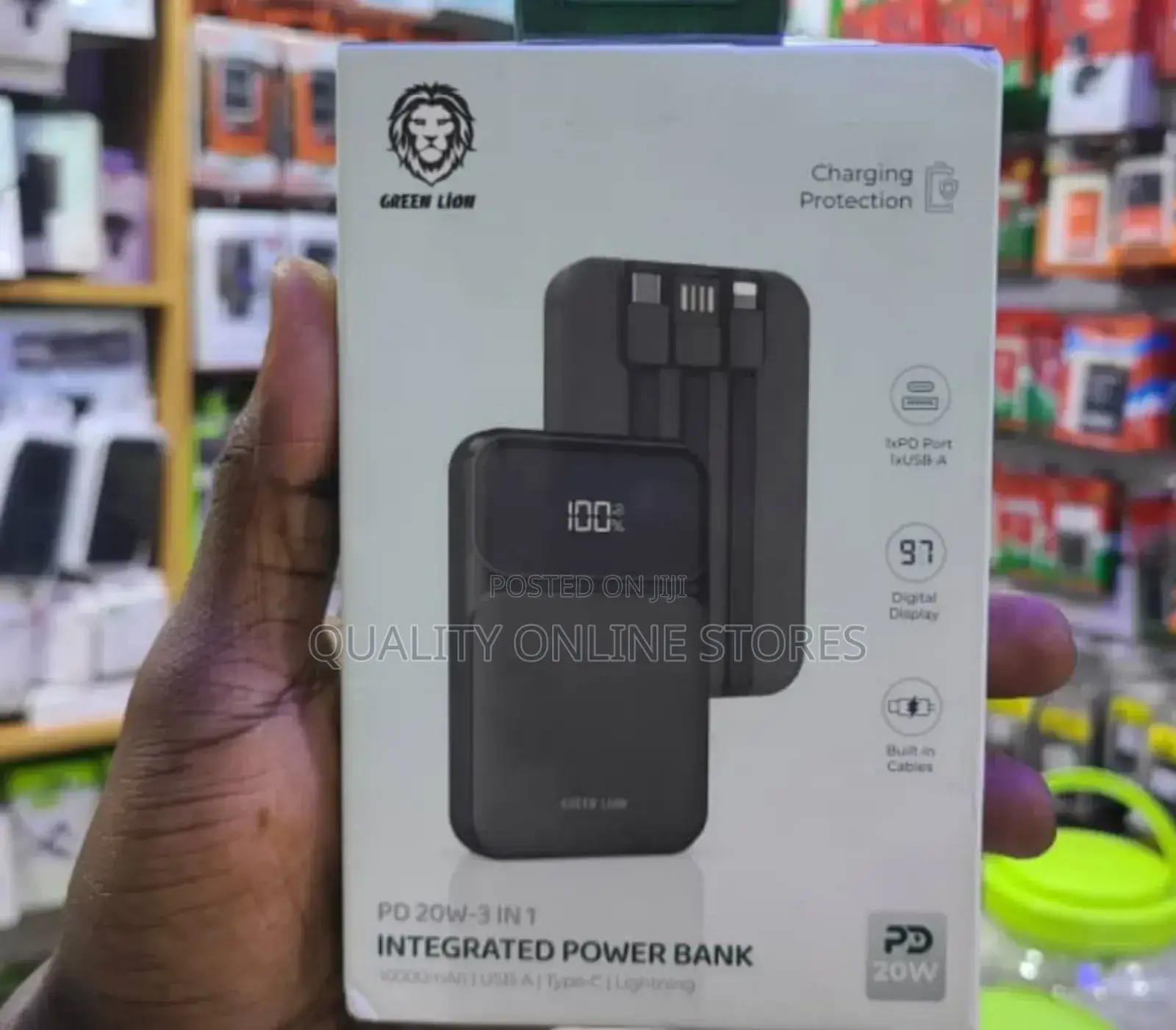 Integrated Power Bank