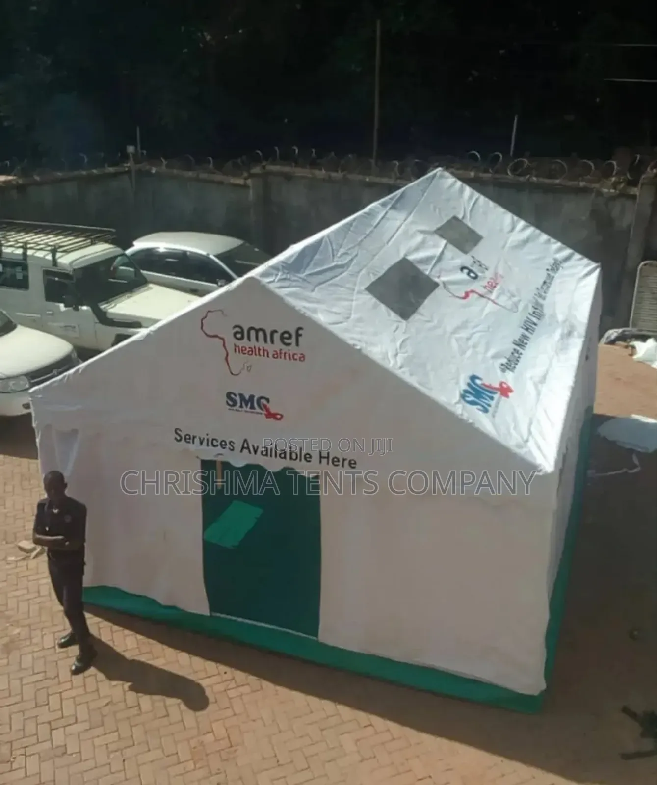White Camping Tents 4.5mx9m