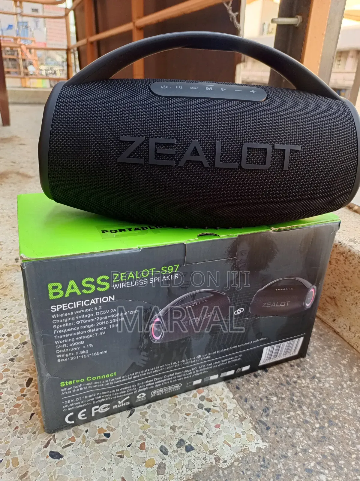 Zealot S97 Wireless Bass Speaker