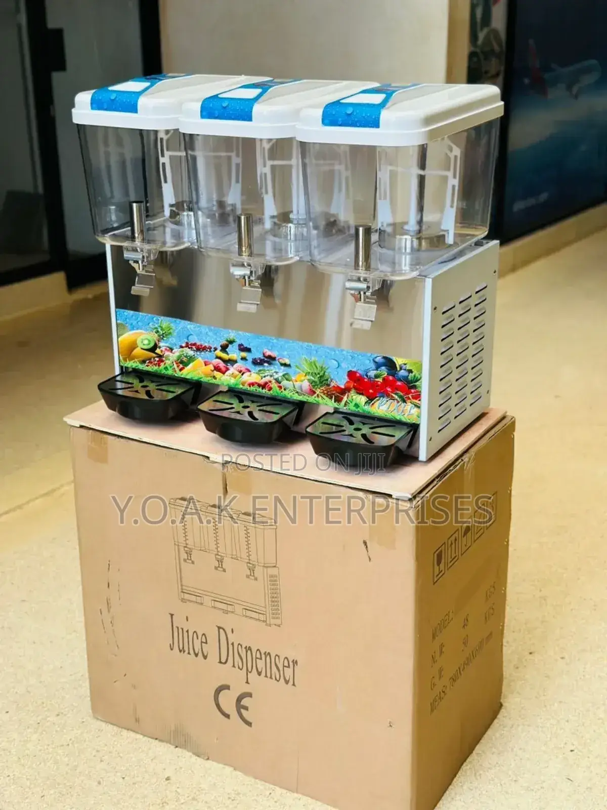 Triple Juice Dispenser