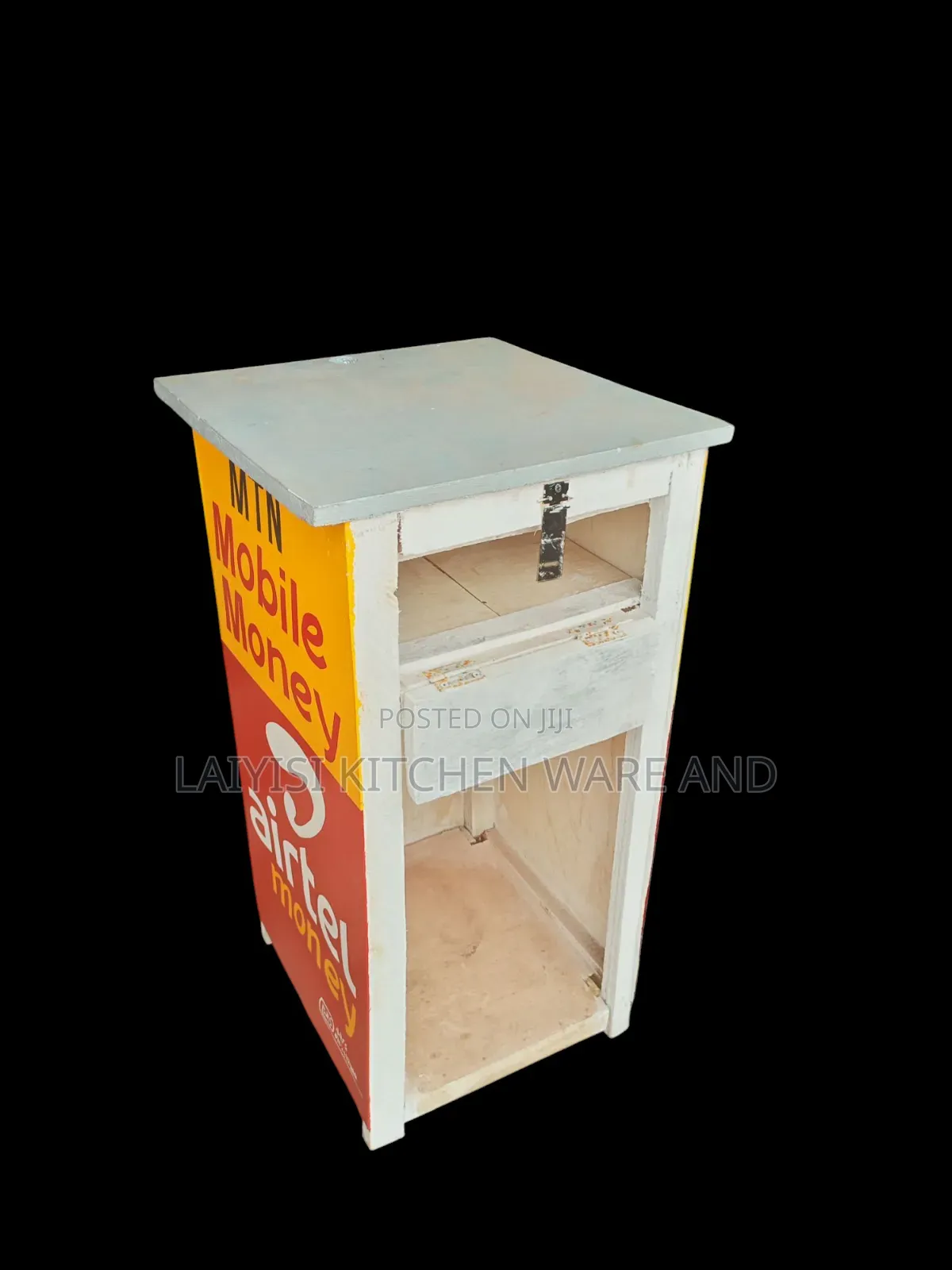 Mobile Money Agent Desk for Business With Umbrella Holder