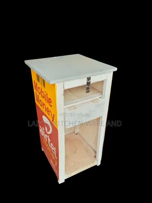 Mobile Money Agent Desk for Business With Umbrella Holder