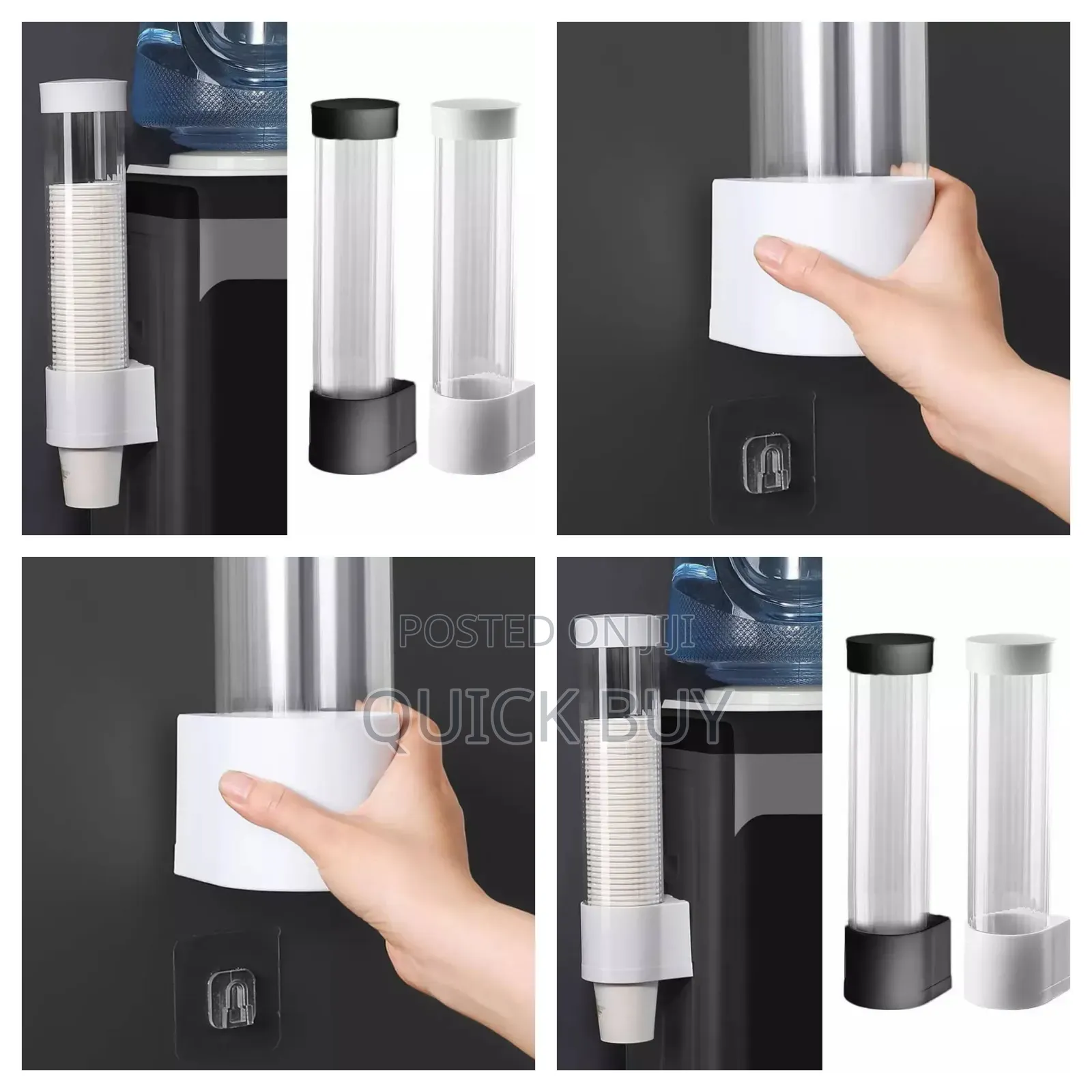 Side-ways Dispenser Cups Holder