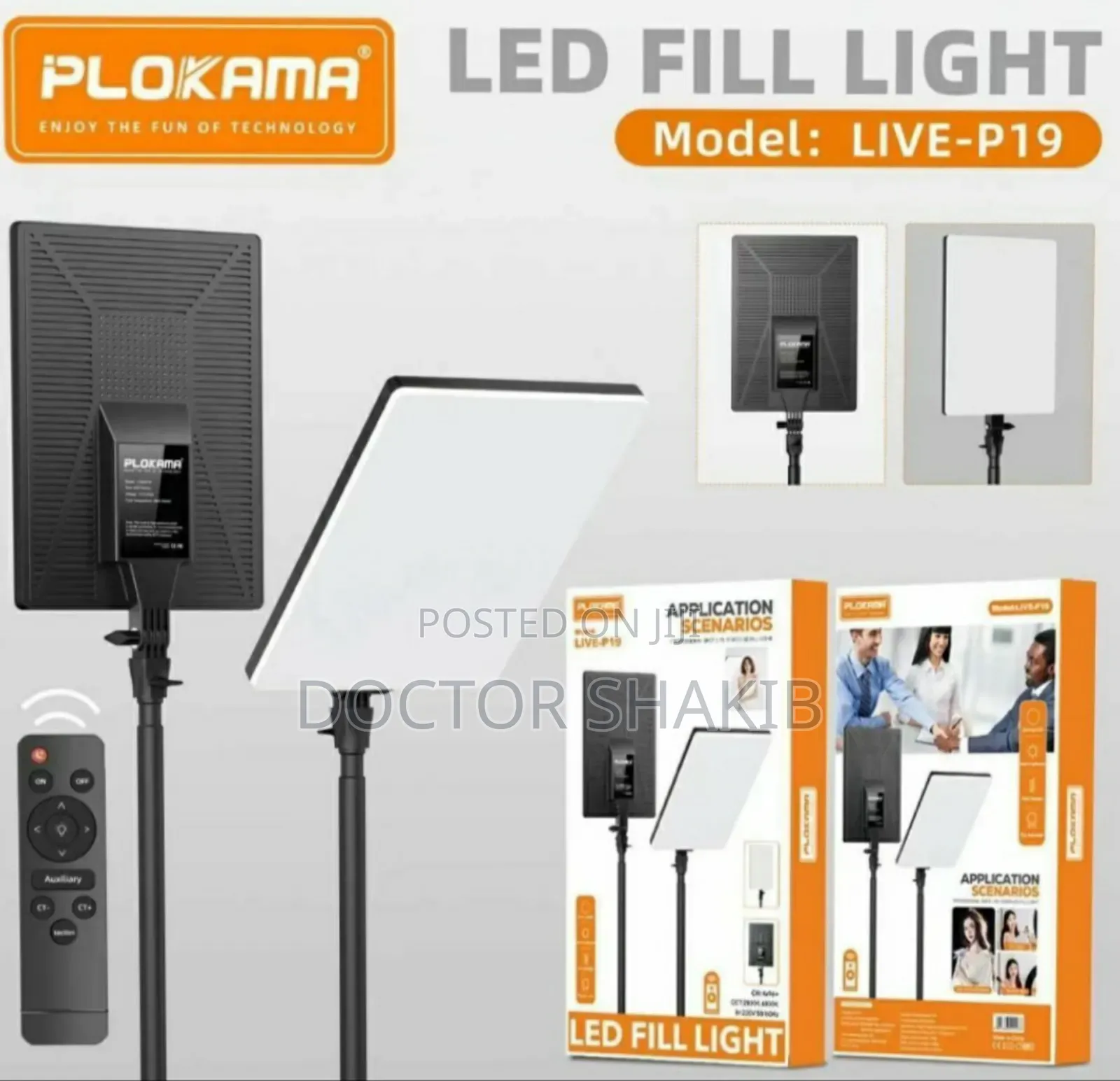 New Plokama Led Fill Light Live P19
