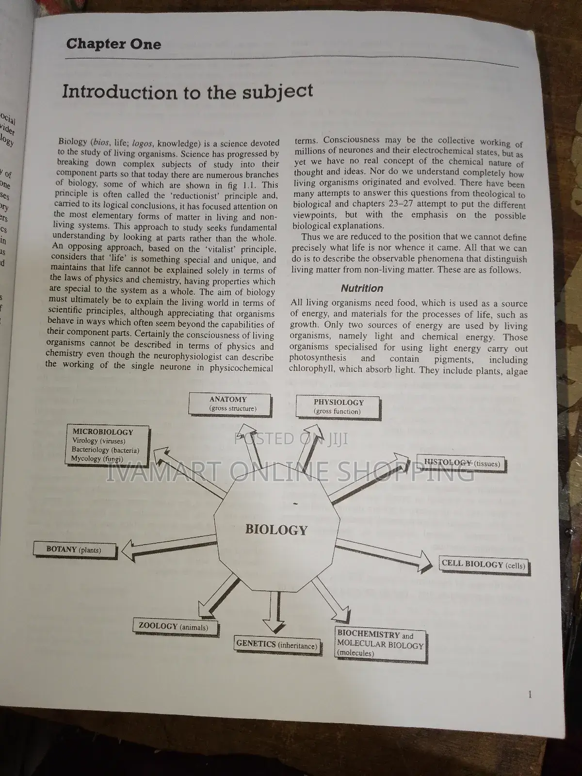 Biological Science Book For A' Level Biology - Dj Taylor