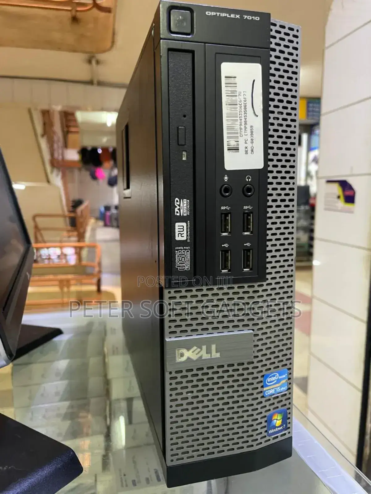 Desktop Computer Dell OptiPlex 7010 4GB Intel Core I5 HDD 500GB